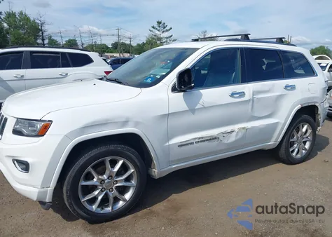 2014 Jeep Grand Cherokee Overland из США, поврежденный, VIN 1C4RJFCG9EC329429